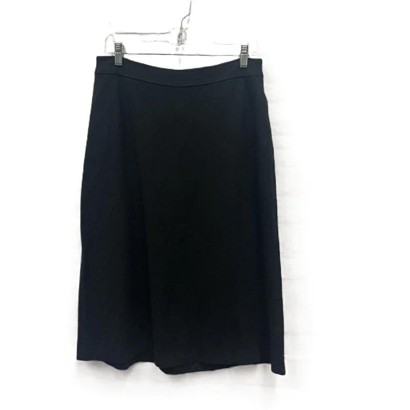 Skirt Maxi By J. Jill In Black, Size: 10