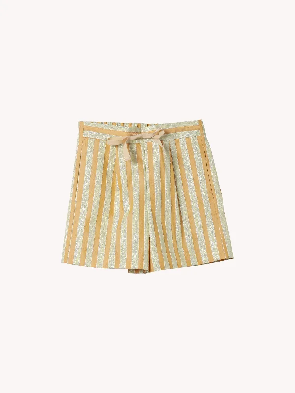 Linen Cotton Bermuda Shorts